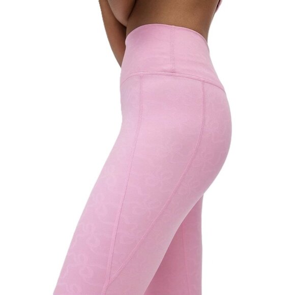 nwt LOVE SHACK FANCY Highland High Waisted Active Legging in Pink/Rose - Size L - Picture 10 of 10
